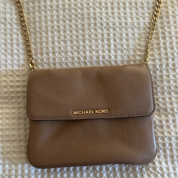 Tan Michael Kors Crossbody - Picture 2 of 8